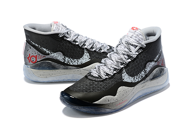 Nike Kevin Durant 13 Black Silver Grey Shoes